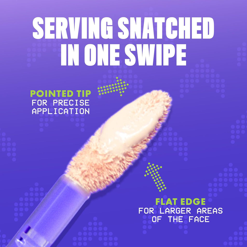 NYX PROFESSIONAL MAKEUP Wonder Snatch Concealer, Brightening, Lifting & Snatching Full Coverage Makeup Concealer with 24HR Wear, Vegan & Cruelty Free Shade Light Ivory