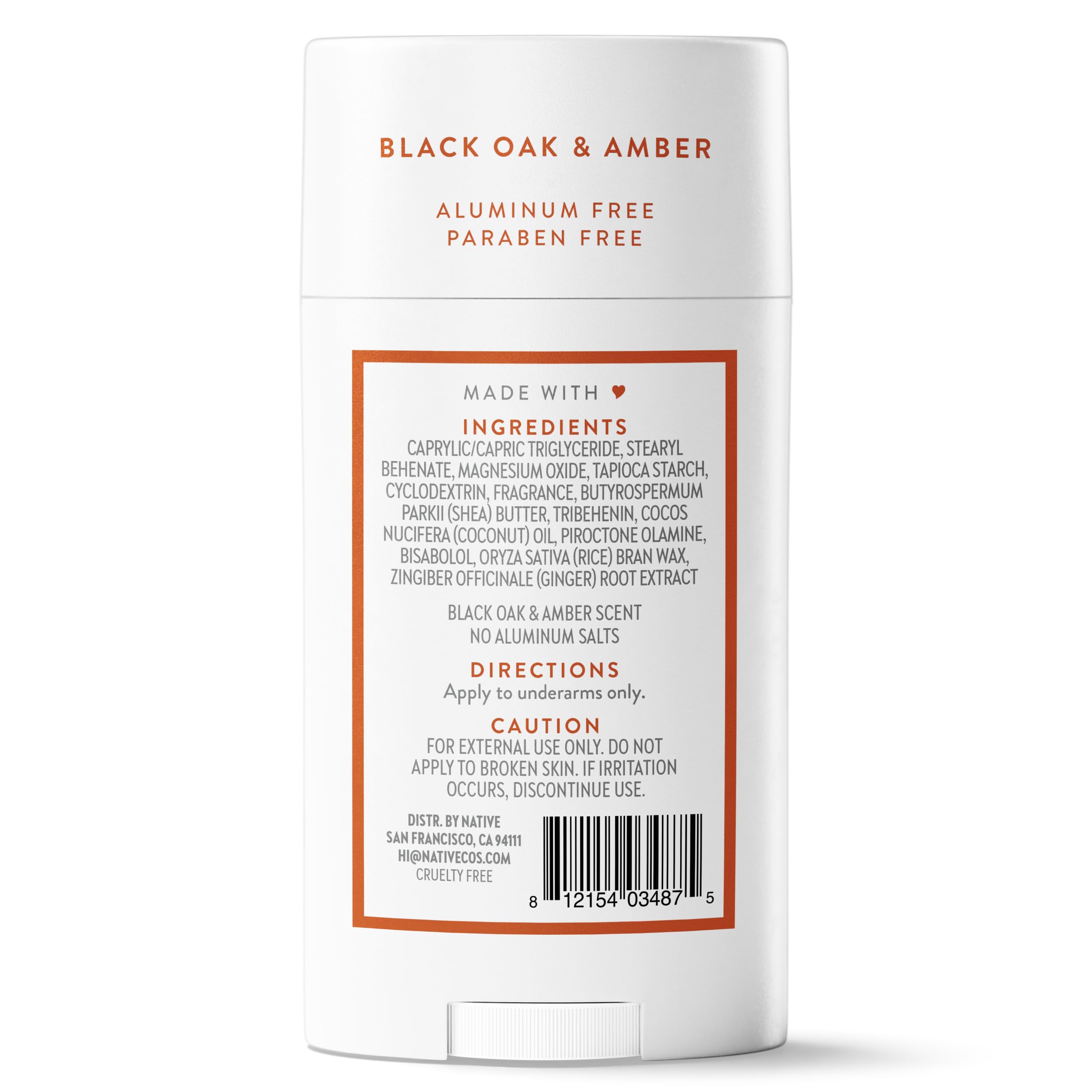Native Deodorant Contains Naturally Derived Ingredients, 72 Hour Odor Control, Deodorant for Women and Men, Aluminum Free, Coconut & Vanilla 2.65oz