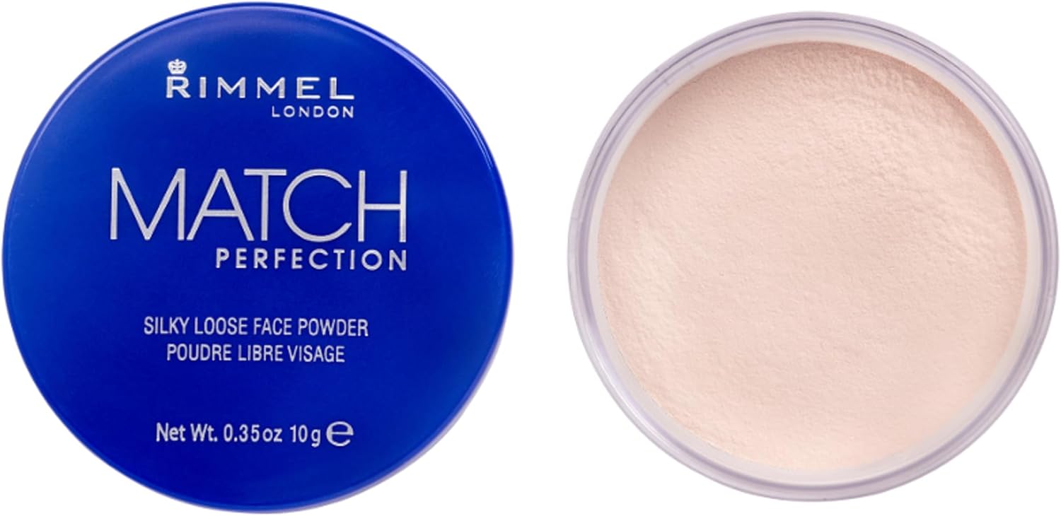 Rimmel London Match Perfection Silky Loose Face Powder, 10g