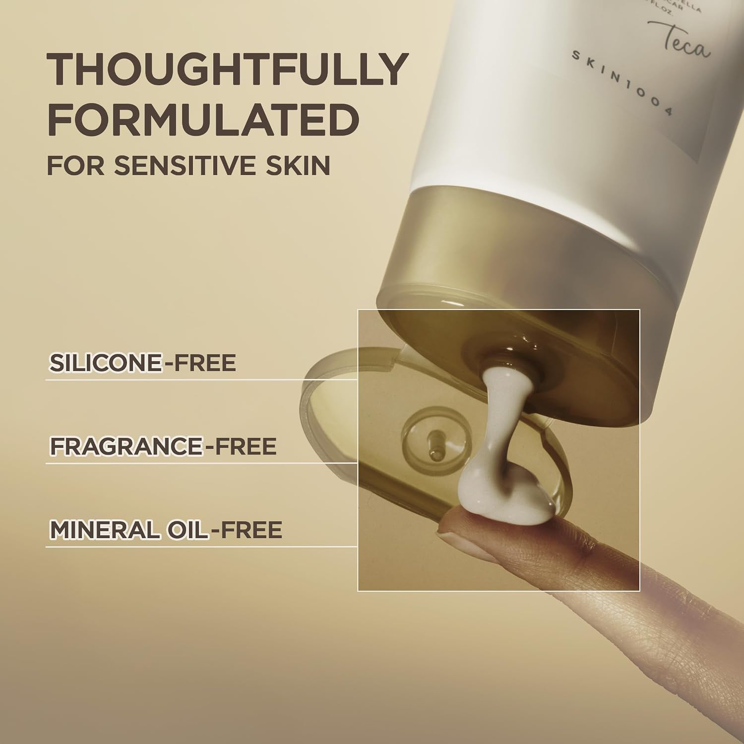 SKIN1004 Hyalu-Cica Moisture Cream, Korean Moisturiser, Face Cream, 75ml