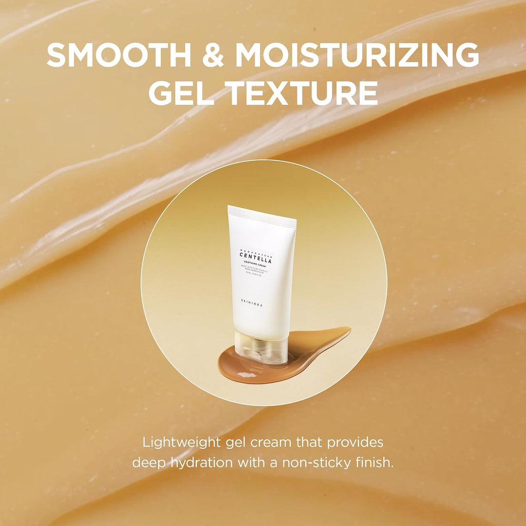 SKIN1004 Hyalu-Cica Moisture Cream, Korean Moisturiser, Face Cream, 75ml