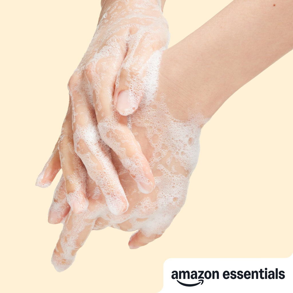 Amazon Basics Gentle & Mild Clear Liquid Hand Soap Refill, Triclosan-Free, Dermatologist-Tested, pH Balanced, Cruelty-Free, 50 Fluid Ounces, 1-Pack (Previously Solimo)