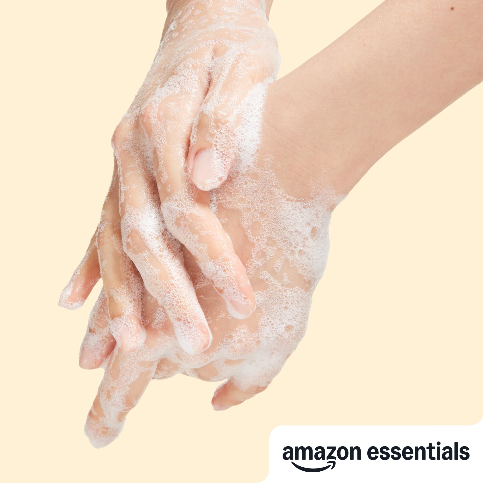 Amazon Basics Gentle & Mild Clear Liquid Hand Soap Refill, Triclosan-Free, Dermatologist-Tested, pH Balanced, Cruelty-Free, 50 Fluid Ounces, 1-Pack (Previously Solimo)