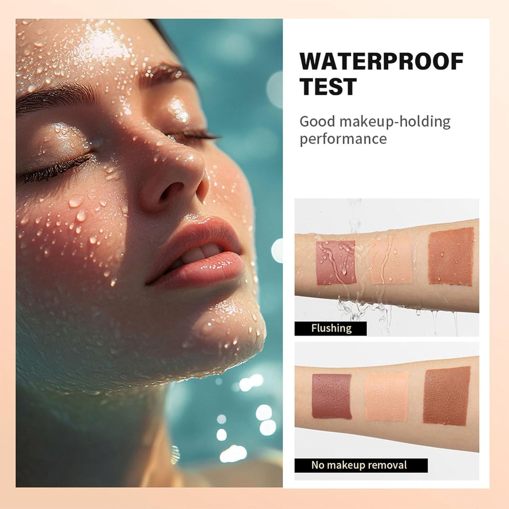 Under Eye Brightener, Full Coverage Under Eye Concealer, Pink Colour Corrector, Waterproof, Long Lasting, with Hyaluronic Acid and Shea Butter, for Fair to Light Skin Tones