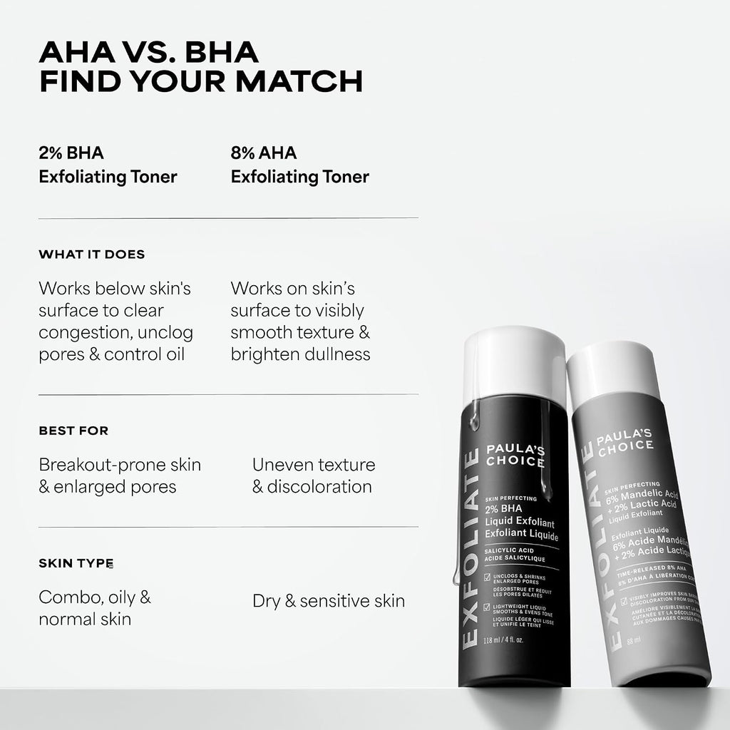 Paula's Choice SKIN PERFECTING 2% BHA Liquid Exfoliant, 30 mL, Travel Size