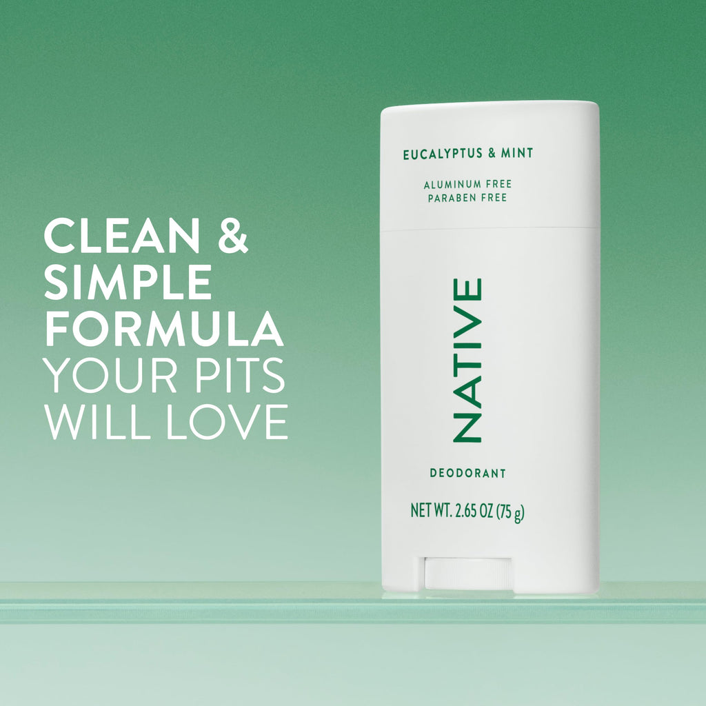Native Deodorant Contains Naturally Derived Ingredients, 72 Hour Odor Control, Deodorant for Women and Men, Aluminum Free, Coconut & Vanilla 2.65oz