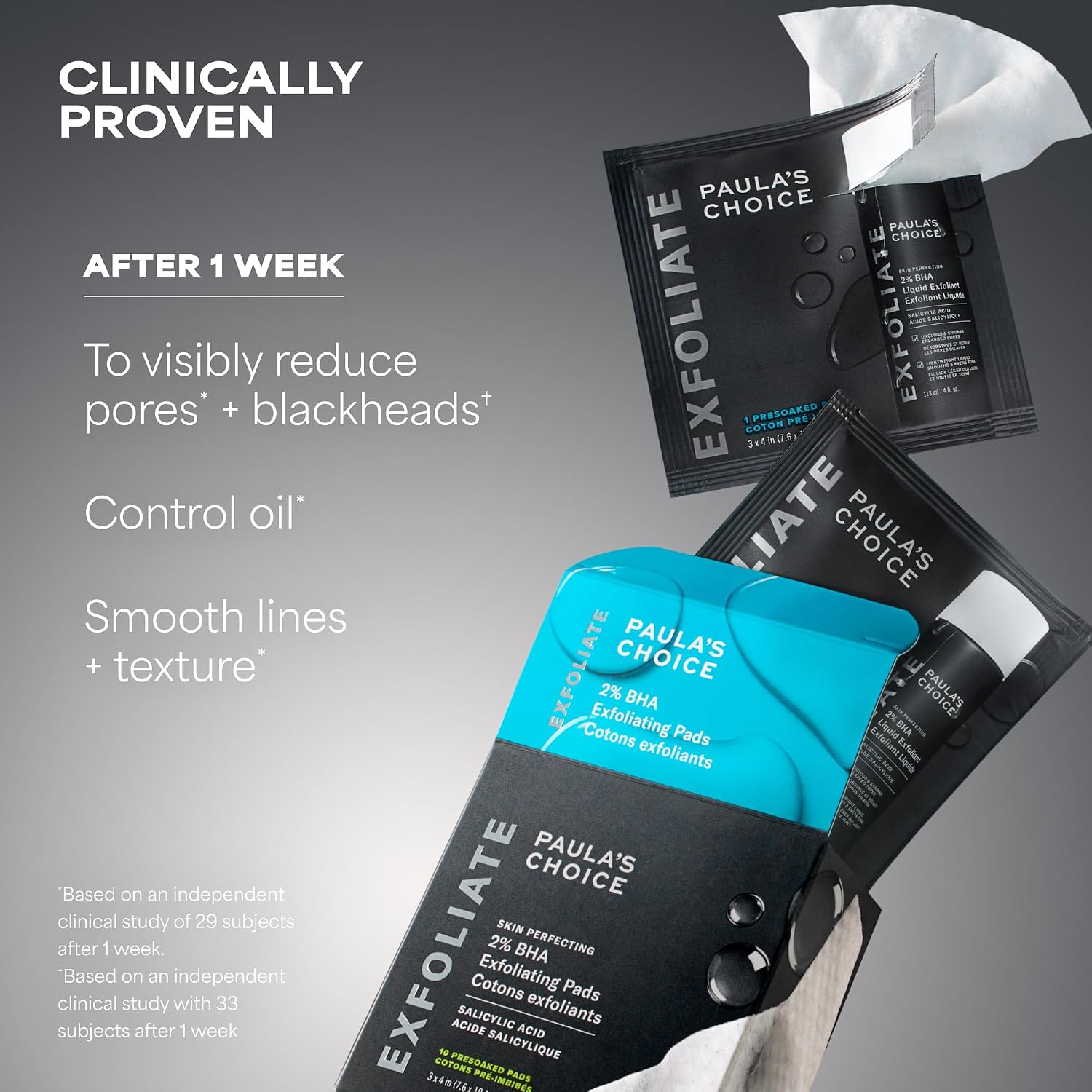 Paula's Choice SKIN PERFECTING 2% BHA Liquid Exfoliant, 30 mL, Travel Size