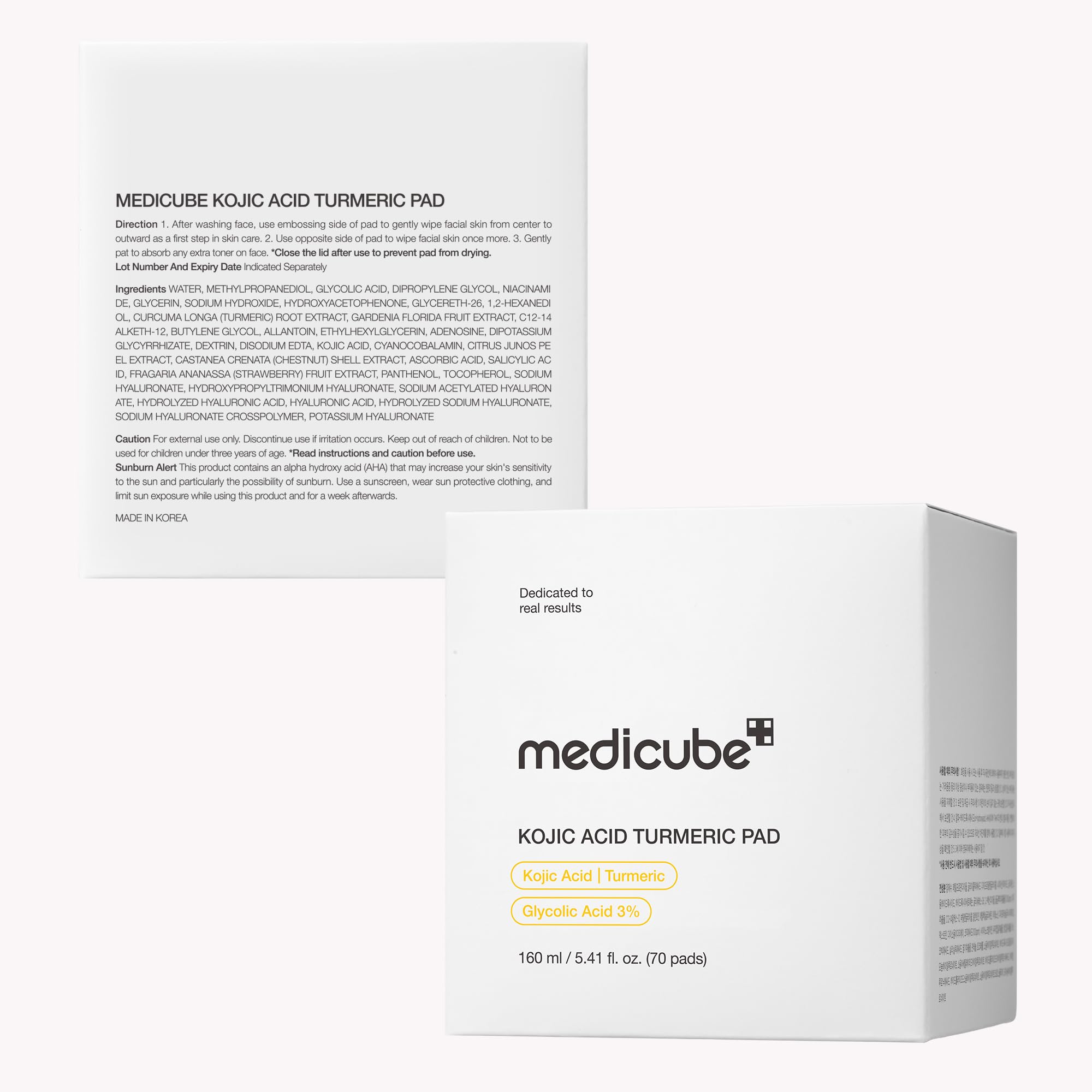 medicube Toner Pads Zero Pore Pad 2.0 for Exfoliation and Pore Care