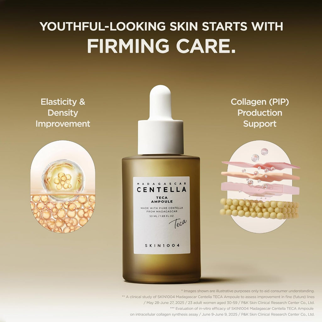 SKIN1004 [Hudson's Pick] Madagascar Centella Ampoule, Korean Face Serum with Centella Asiatica for Hydrating & Moisturizing, Soothing Facial Serum for Skin Balance, Korean Skin Care, 100ml