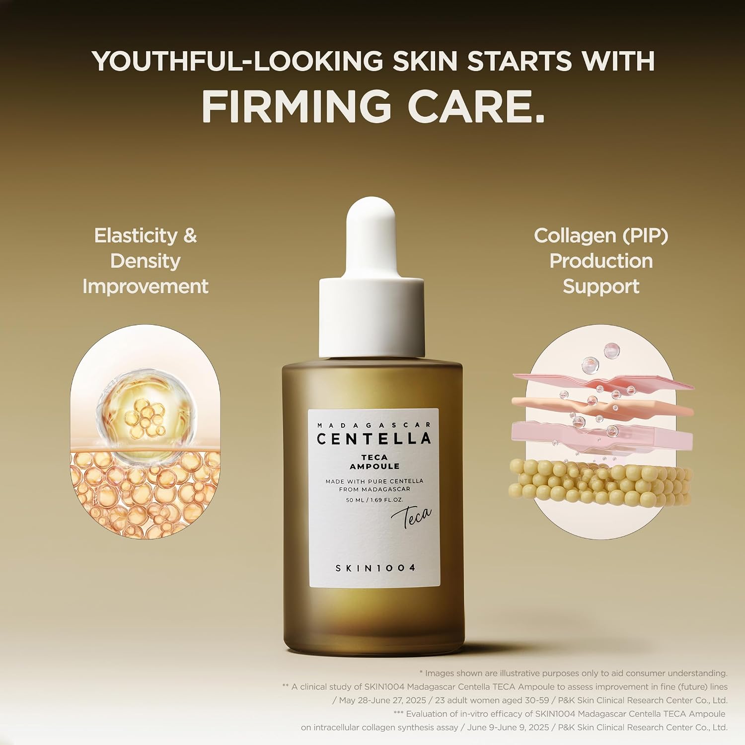 SKIN1004 [Hudson's Pick] Madagascar Centella Ampoule, Korean Face Serum with Centella Asiatica for Hydrating & Moisturizing, Soothing Facial Serum for Skin Balance, Korean Skin Care, 100ml