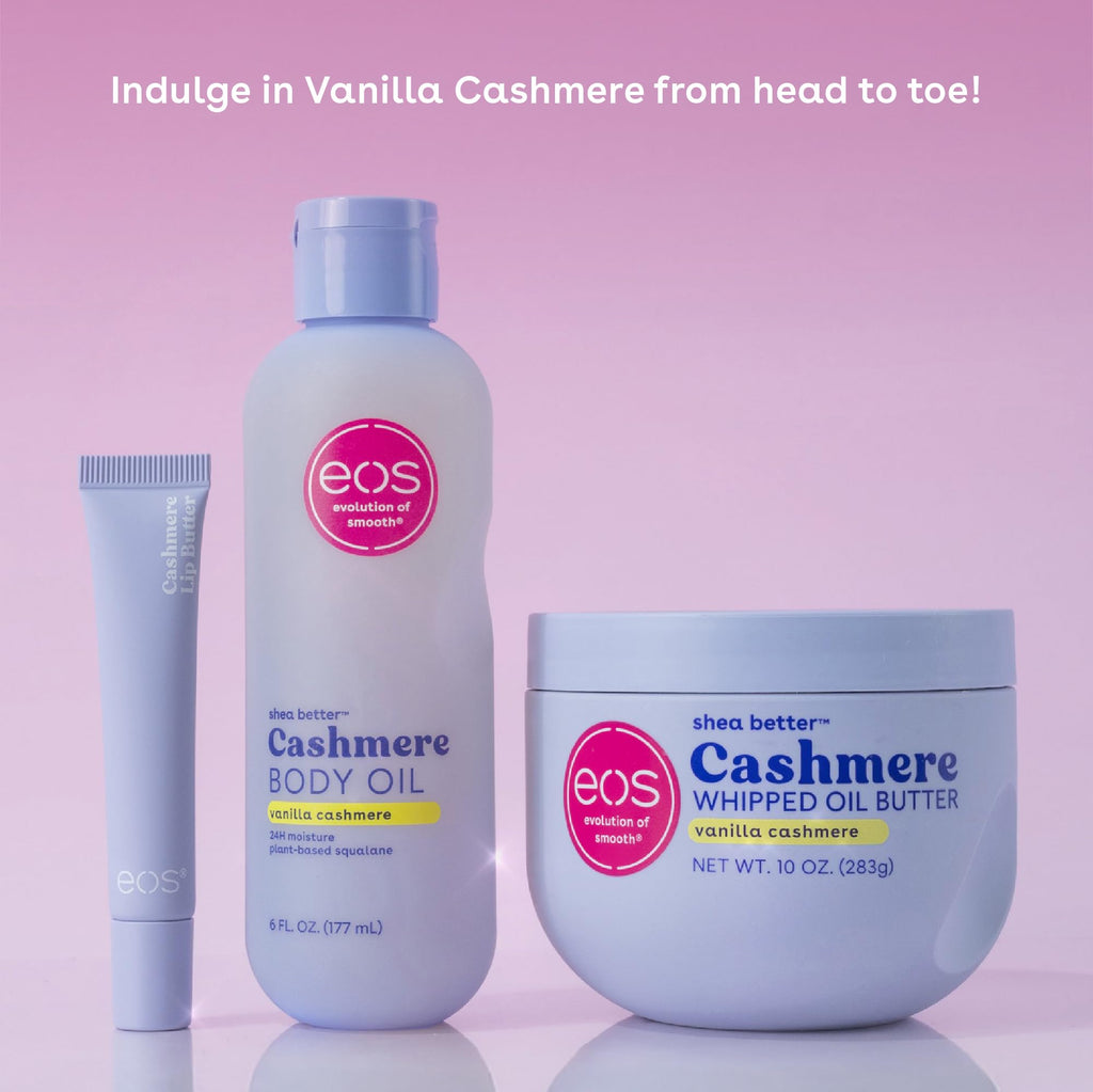 eos Cashmere Body Wash- Fresh & Cozy, Creamy Gel with Shea Butter, 16 fl oz