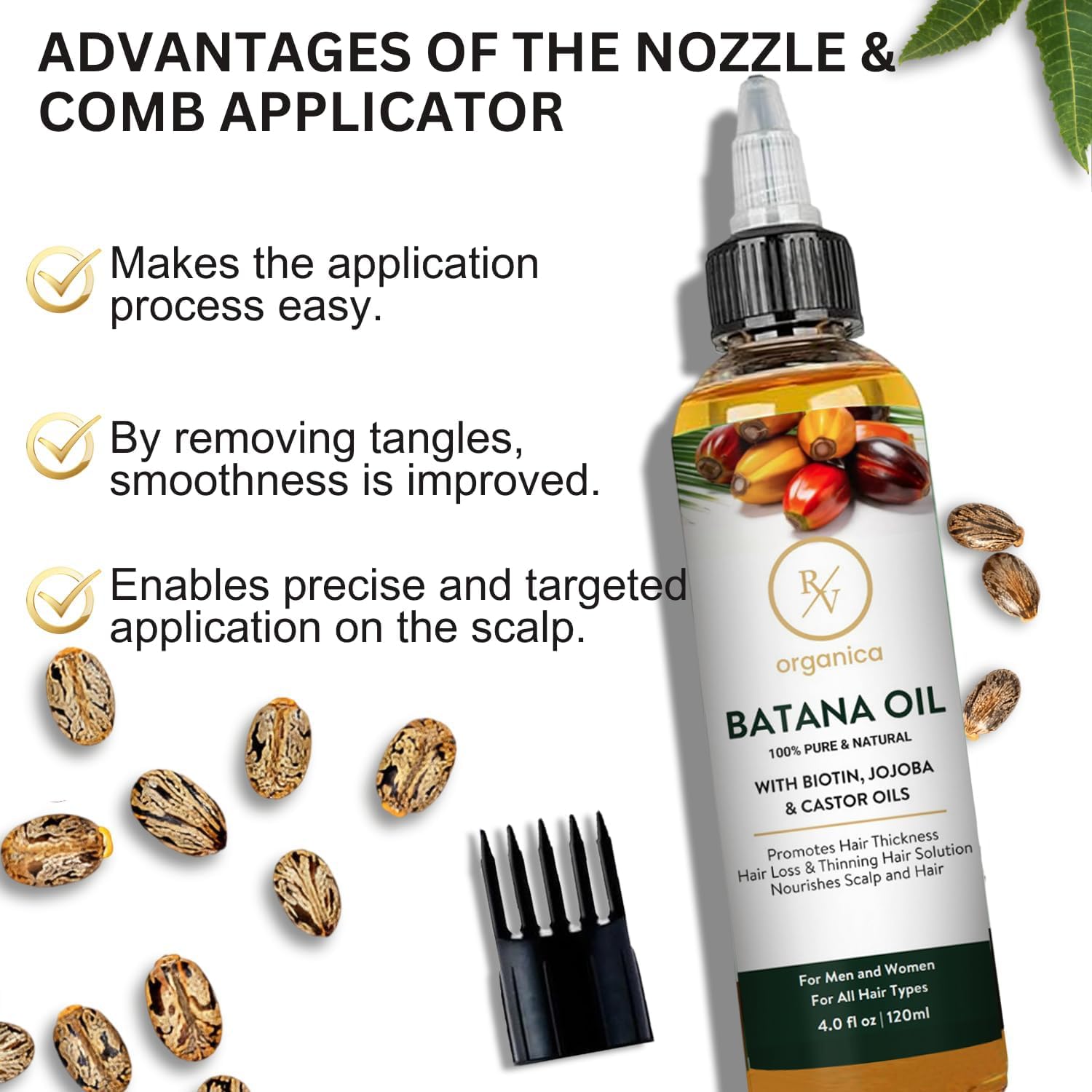 Jojoba Oil 120ml – 100% Pure Cold Pressed Jojoba Oil for Hair, Scalp & Nails | Unrefined, Hexane Free & Natural Moisturising Oil – 4.05 fl oz