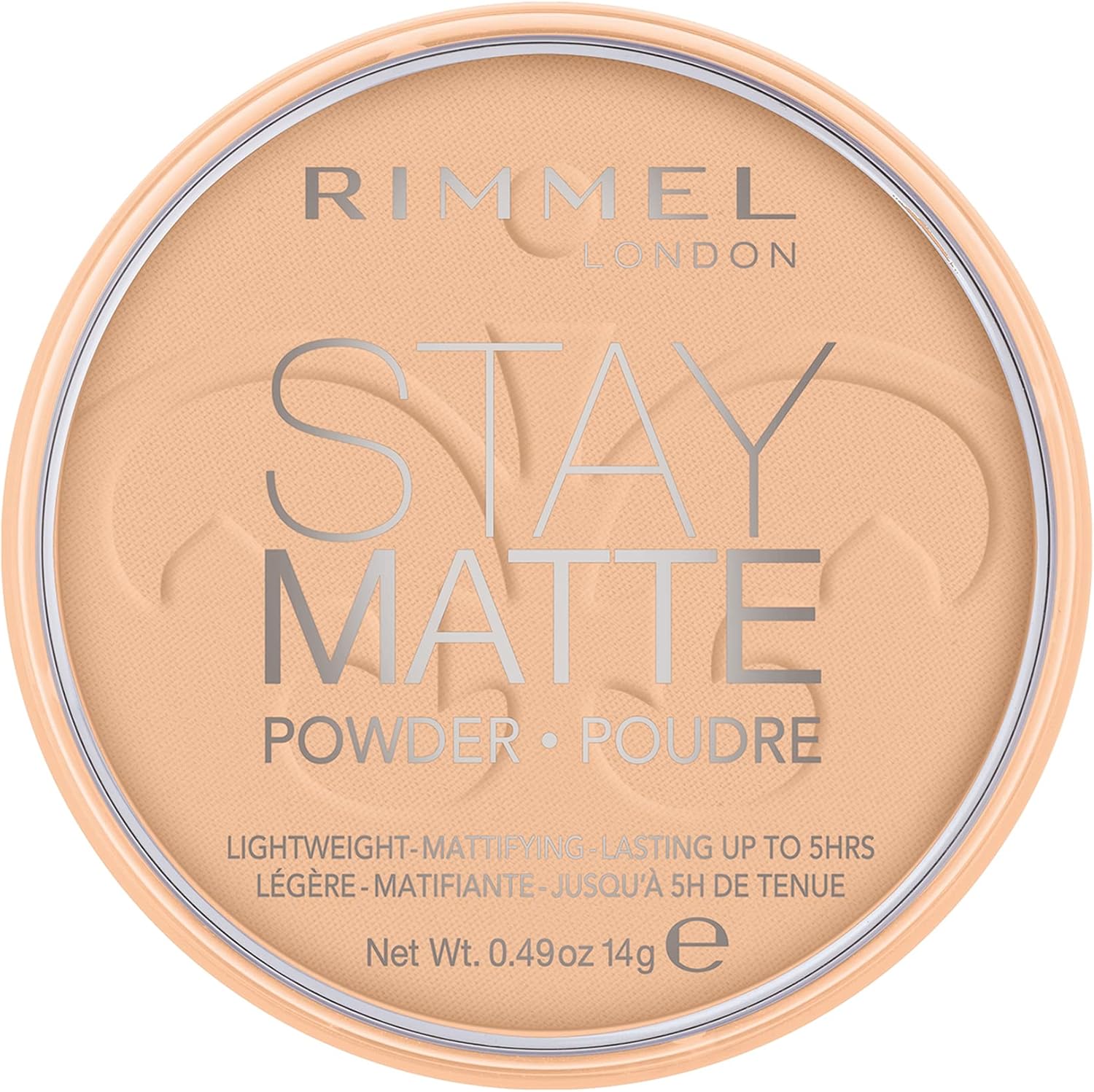 Rimmel London Stay Matte Pressed Powder Number 001 Transparent 14 g