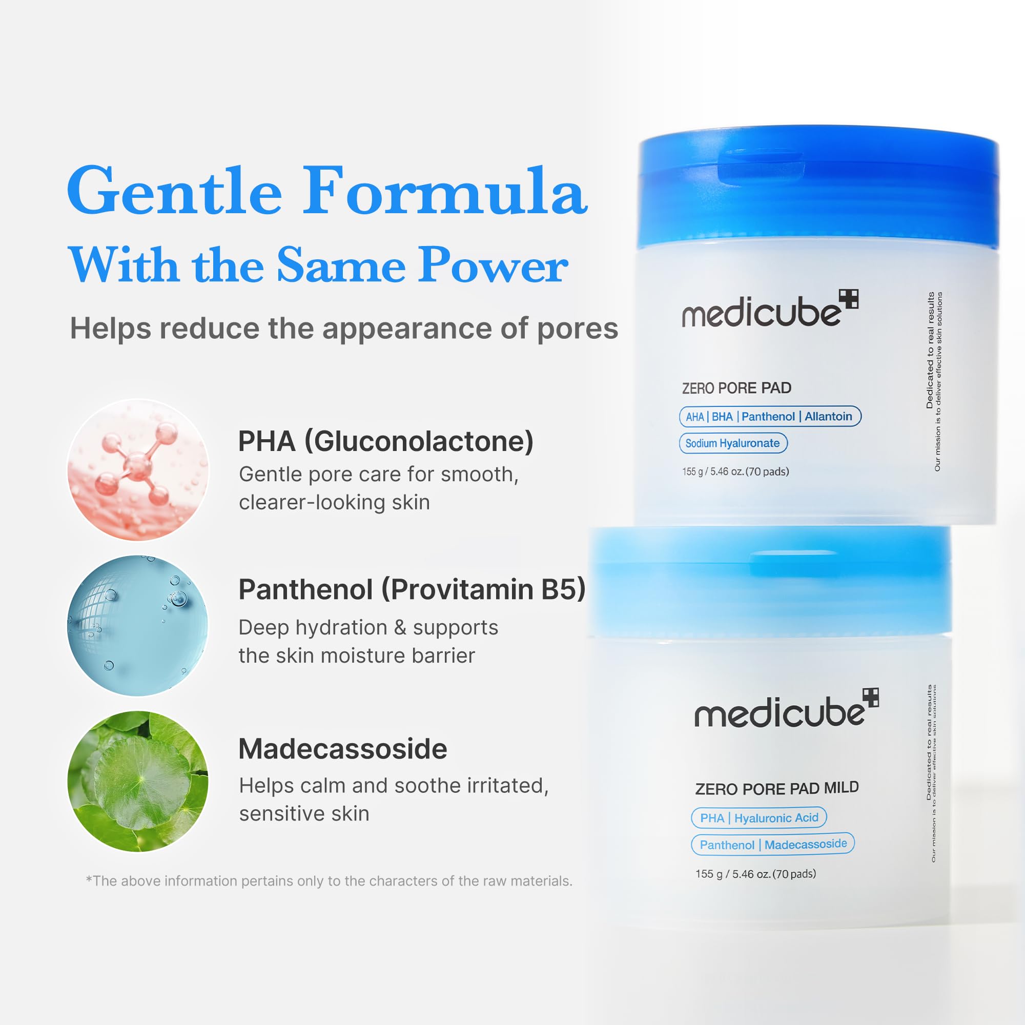 medicube Toner Pads Zero Pore Pad 2.0 for Exfoliation and Pore Care