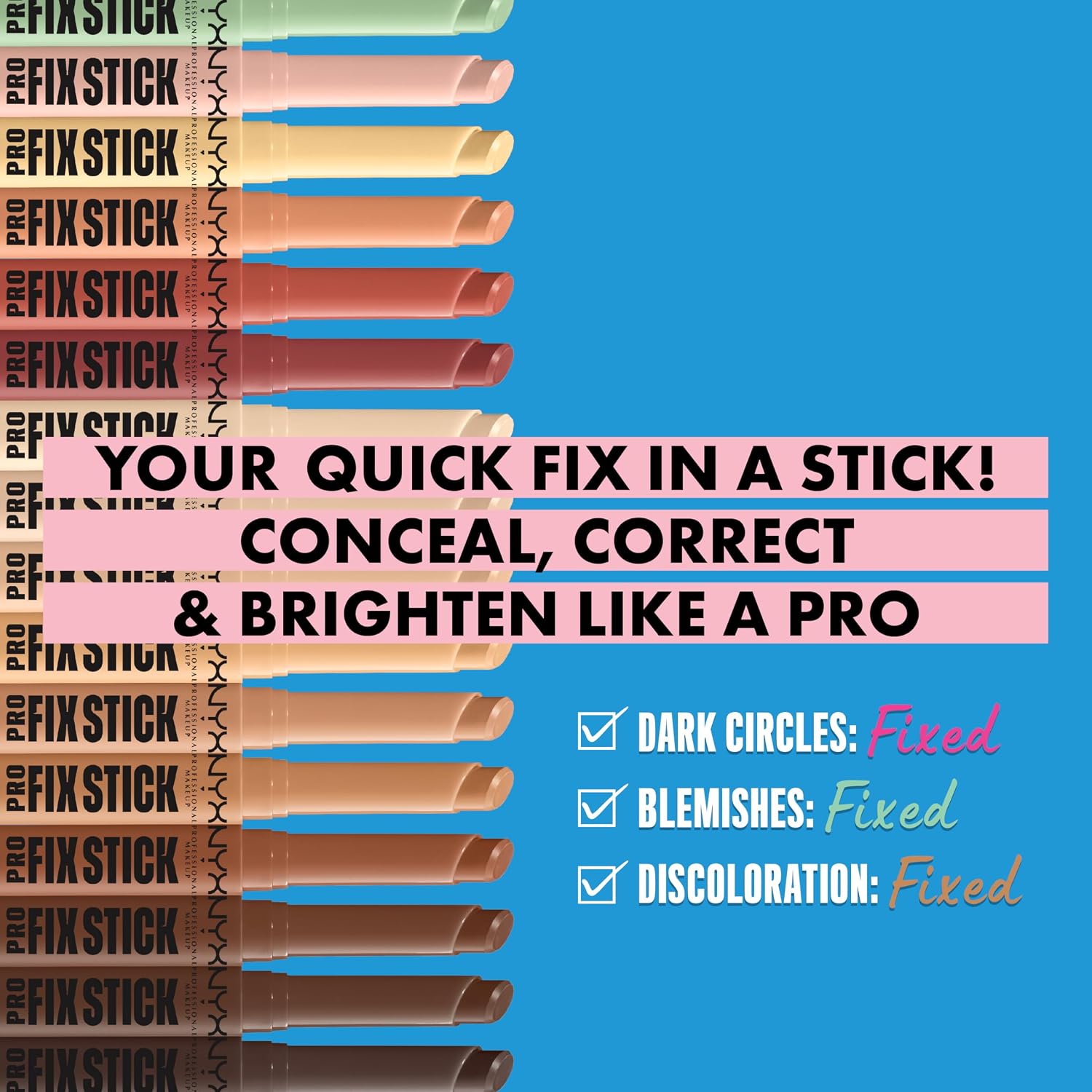 NYX Professional Makeup Fix Sticks Concealer Dark Peach