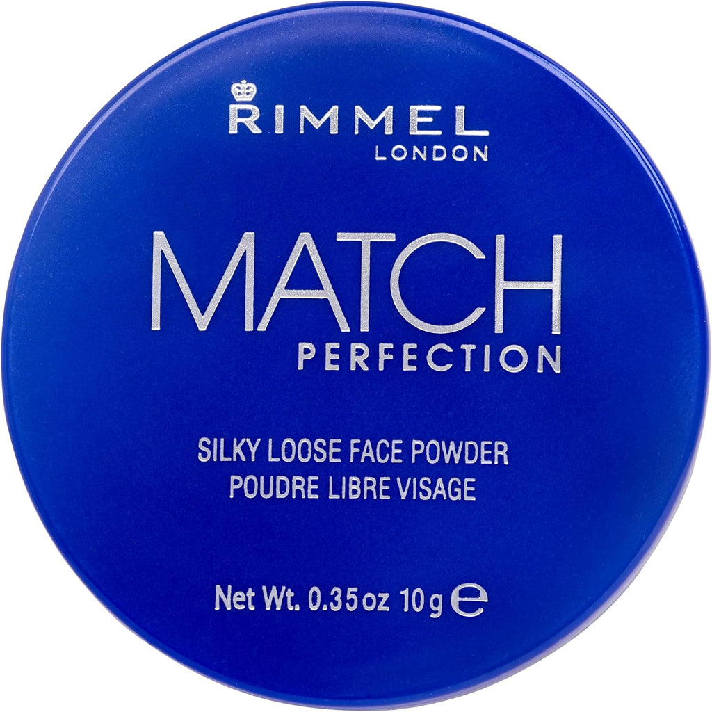 Rimmel London Match Perfection Silky Loose Face Powder, 10g