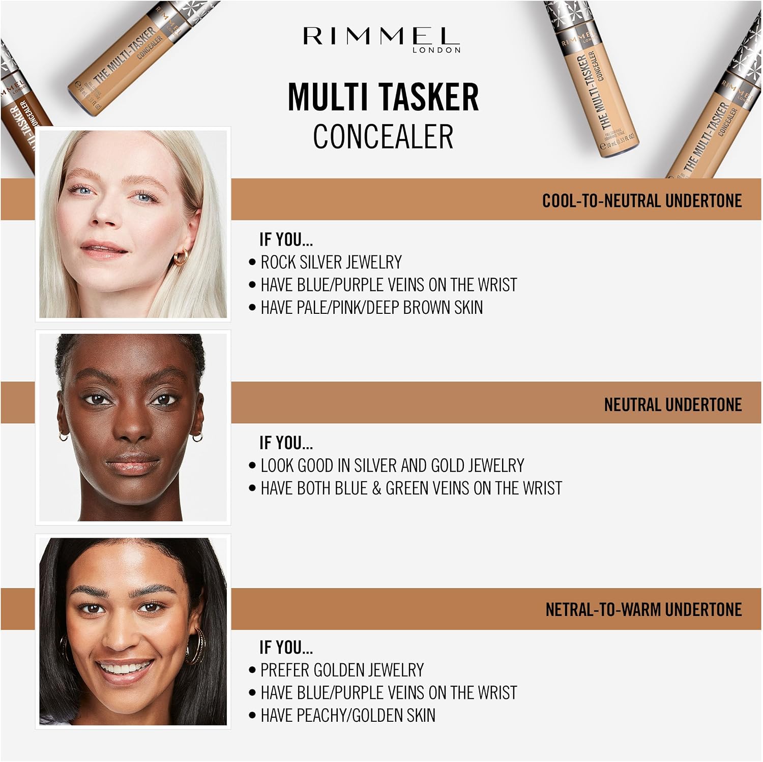 Rimmel London Multi Tasker Concealer #020 Fair 10ml