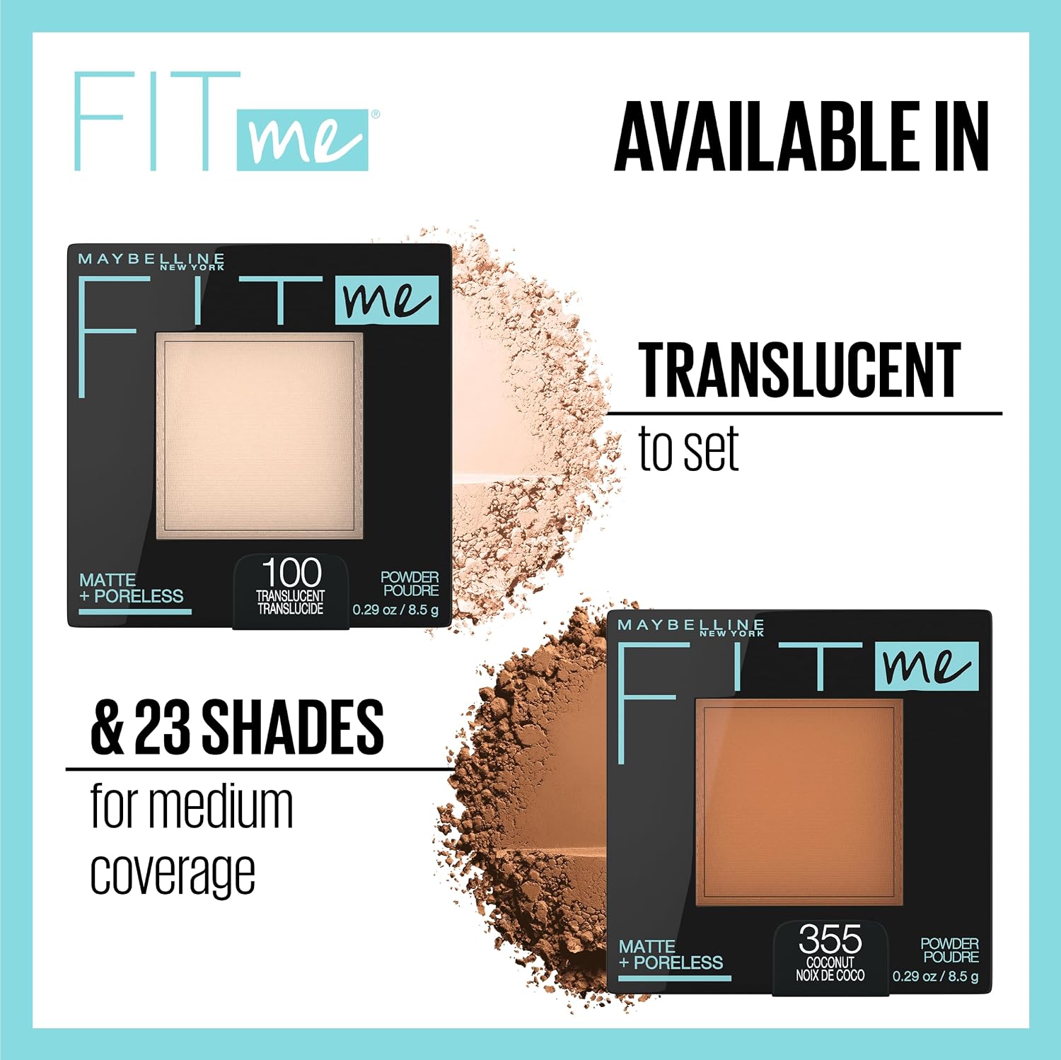 Maybelline New York Fit Me Matte & Poreless Pressed Powder - Natural Beige 220