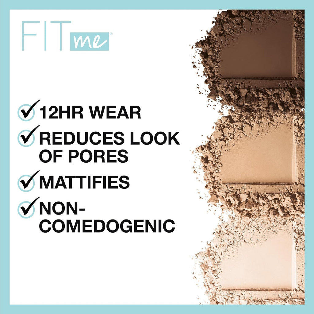 Maybelline New York Fit Me Matte & Poreless Pressed Powder - Natural Beige 220