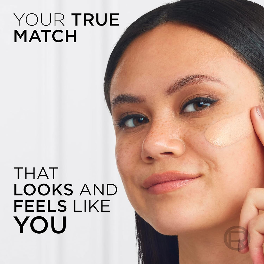 L'Oréal Paris, Liquid Foundation, Hydrating & Evening, True Match, 30 ml, Shade: 2N Vanilla