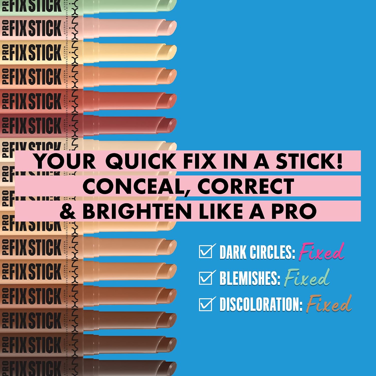 NYX Professional Makeup Fix Sticks Concealer Dark Peach