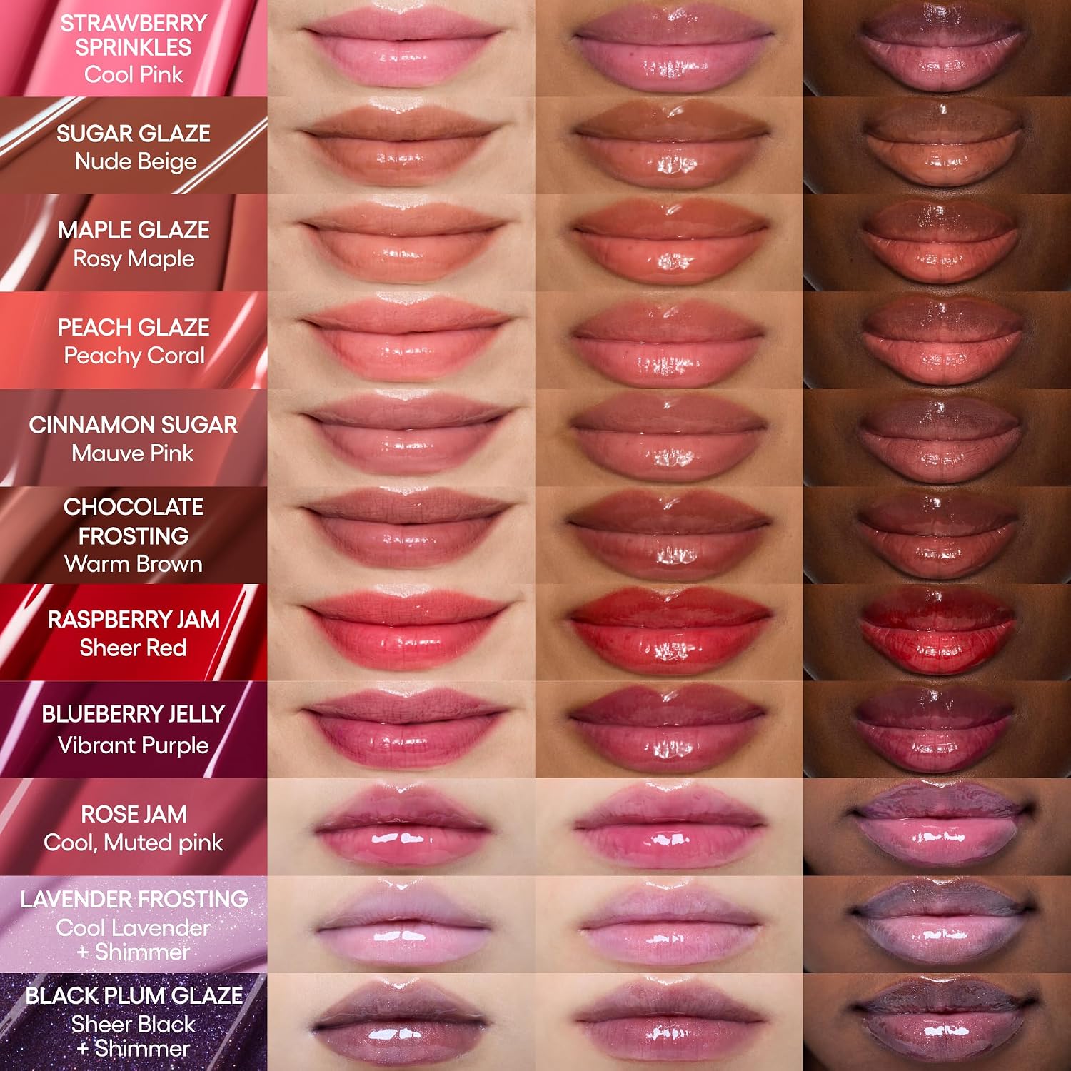 LANEIGE Glaze Craze Tinted Lip Serum, Cinnamon Sugar