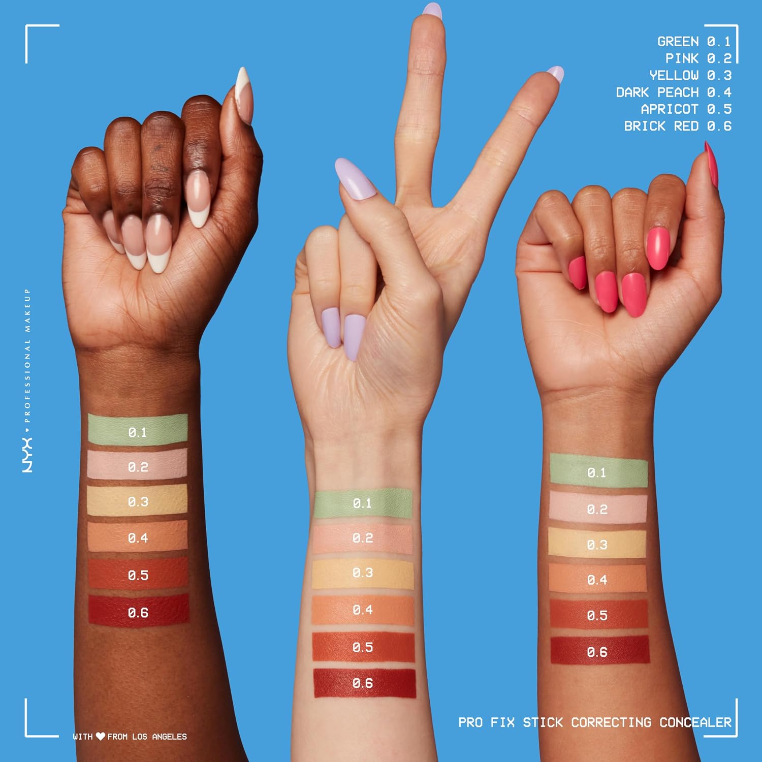 NYX Professional Makeup Fix Sticks Concealer Dark Peach