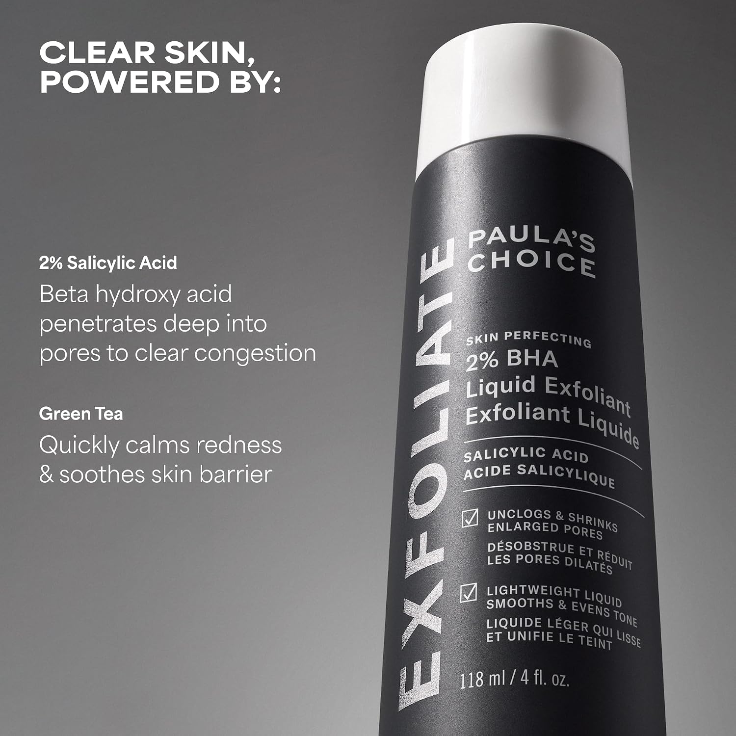 Paula's Choice SKIN PERFECTING 2% BHA Liquid Exfoliant, 30 mL, Travel Size