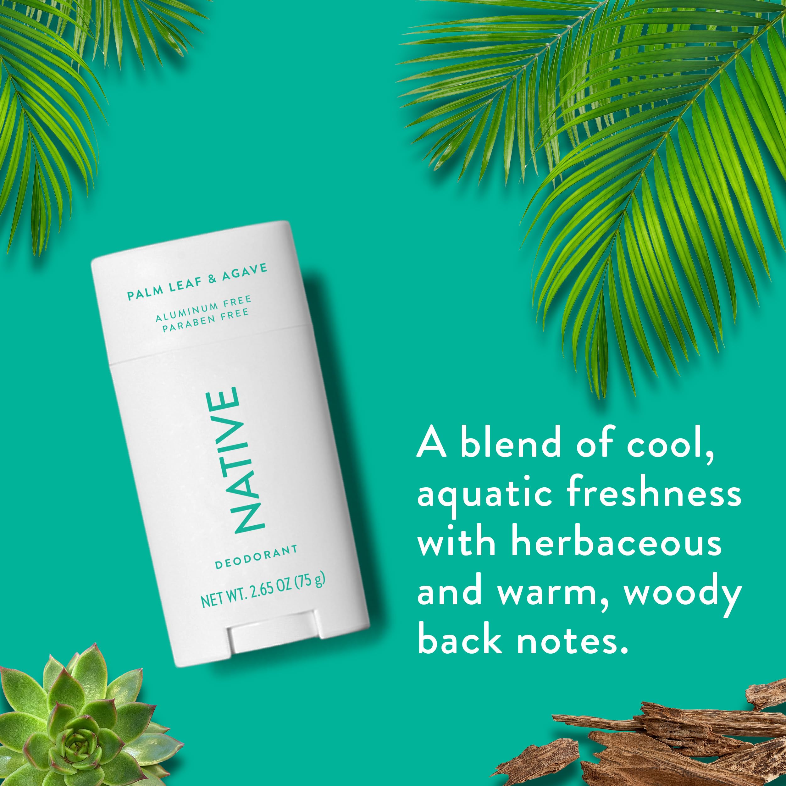 Native Deodorant Contains Naturally Derived Ingredients, 72 Hour Odor Control, Deodorant for Women and Men, Aluminum Free, Coconut & Vanilla 2.65oz