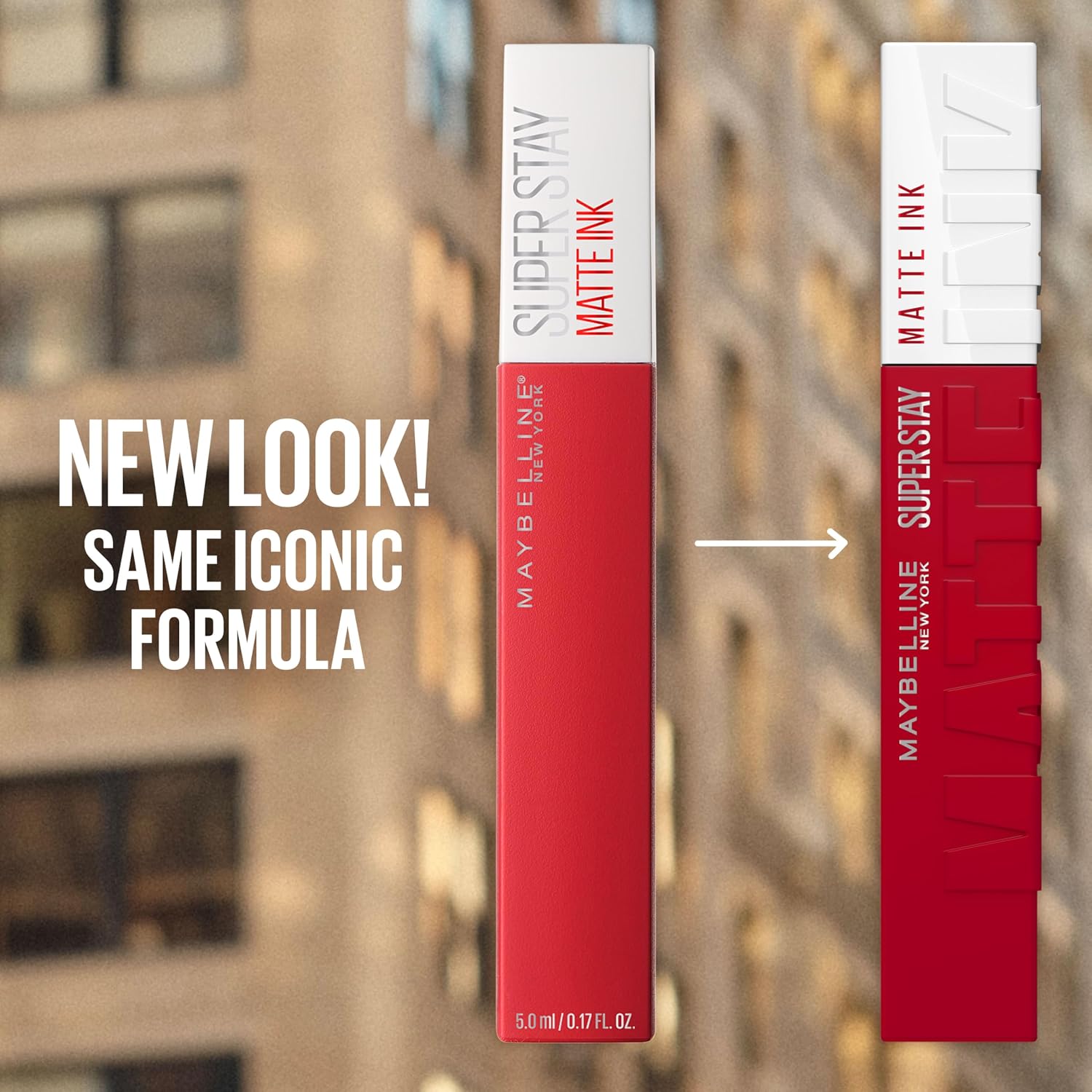 Maybelline New York SuperStay Matte Ink 16H Liquid Lipstick in 65 Seductress 5ml: Super-Saturated Transfer-Resistant Matte Finish with Precision Arrow Applicator for All-Day Wear