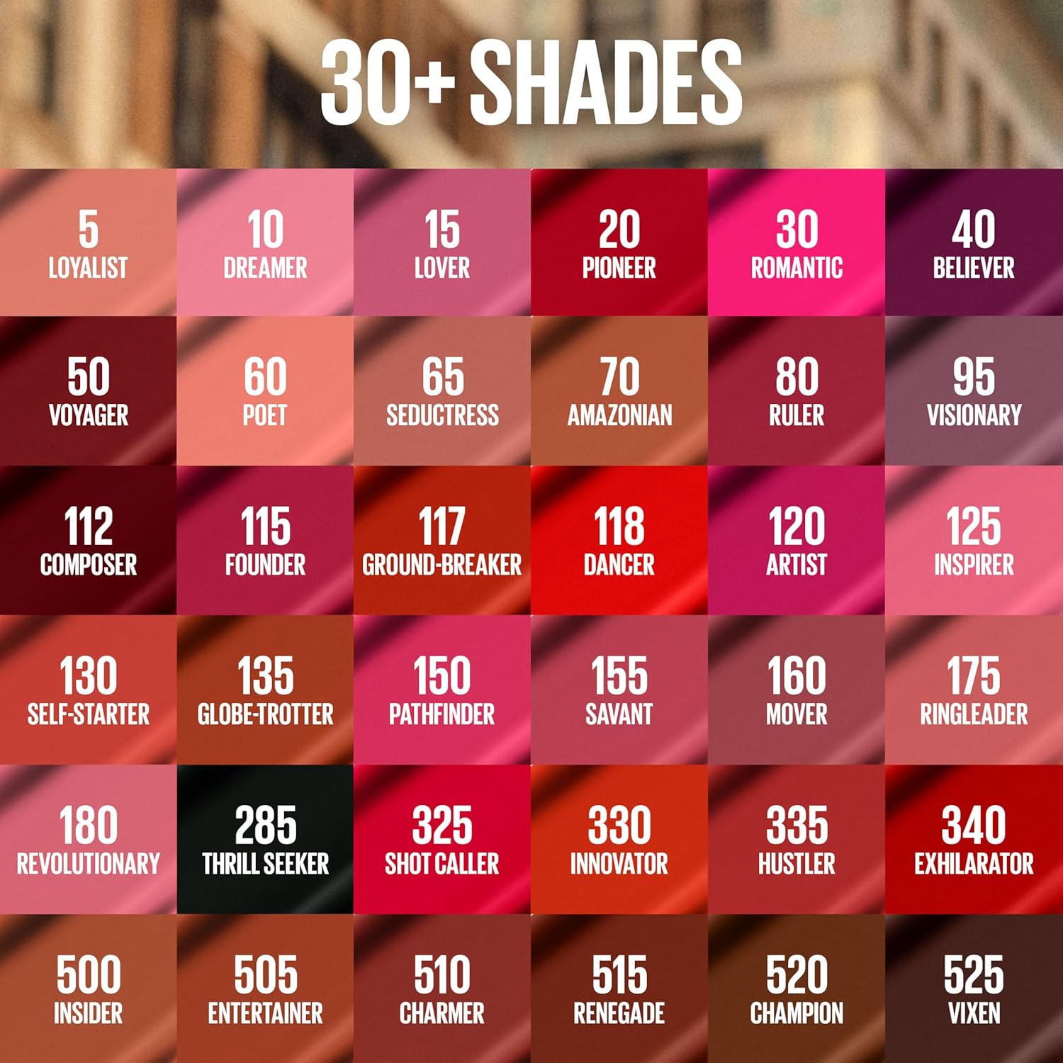 Maybelline New York SuperStay Matte Ink 16H Liquid Lipstick in 65 Seductress 5ml: Super-Saturated Transfer-Resistant Matte Finish with Precision Arrow Applicator for All-Day Wear