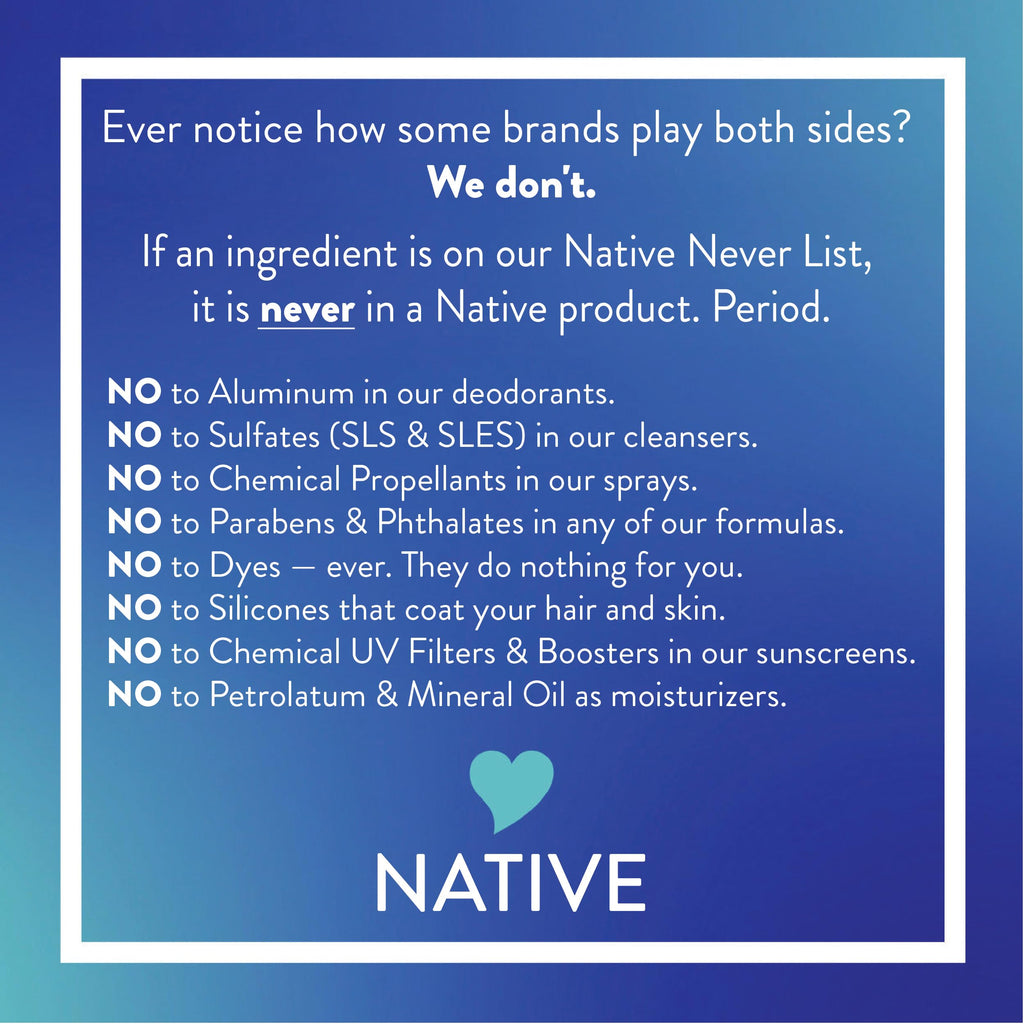 Native Deodorant Contains Naturally Derived Ingredients, 72 Hour Odor Control, Deodorant for Women and Men, Aluminum Free, Coconut & Vanilla 2.65oz