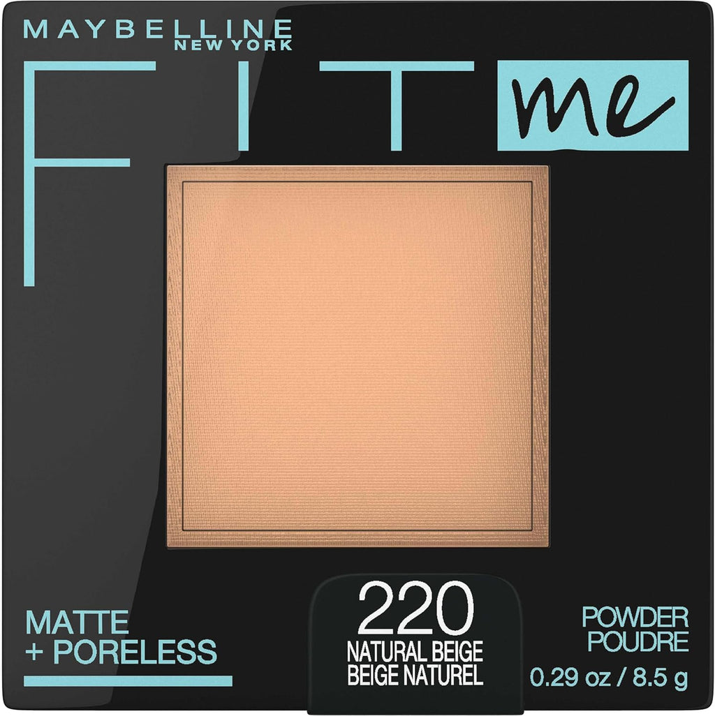 Maybelline New York Fit Me Matte & Poreless Pressed Powder - Natural Beige 220