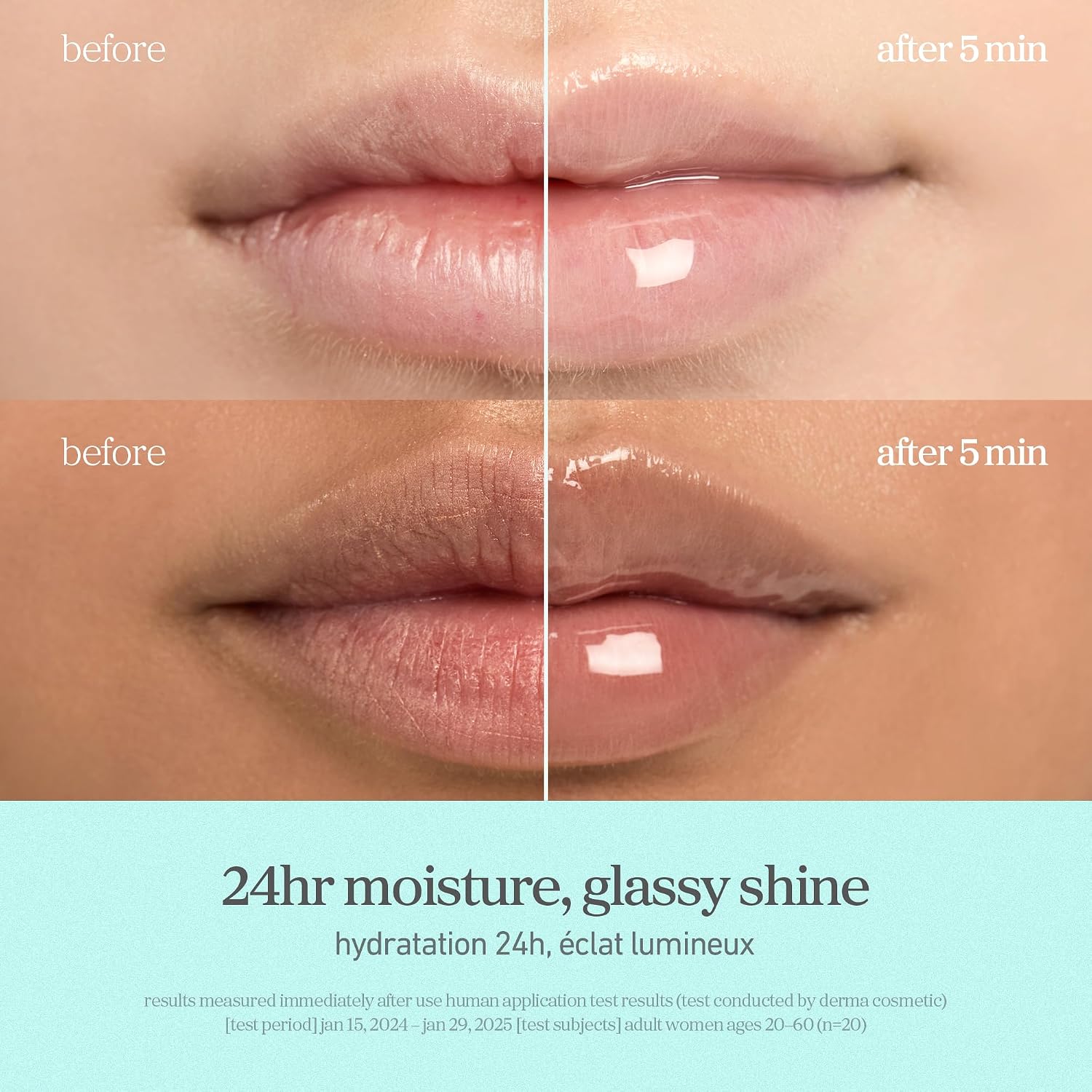 NOONI Korean Lip Oil - Appleberry - Plumping & Hydrating Tinted Lip Gloss