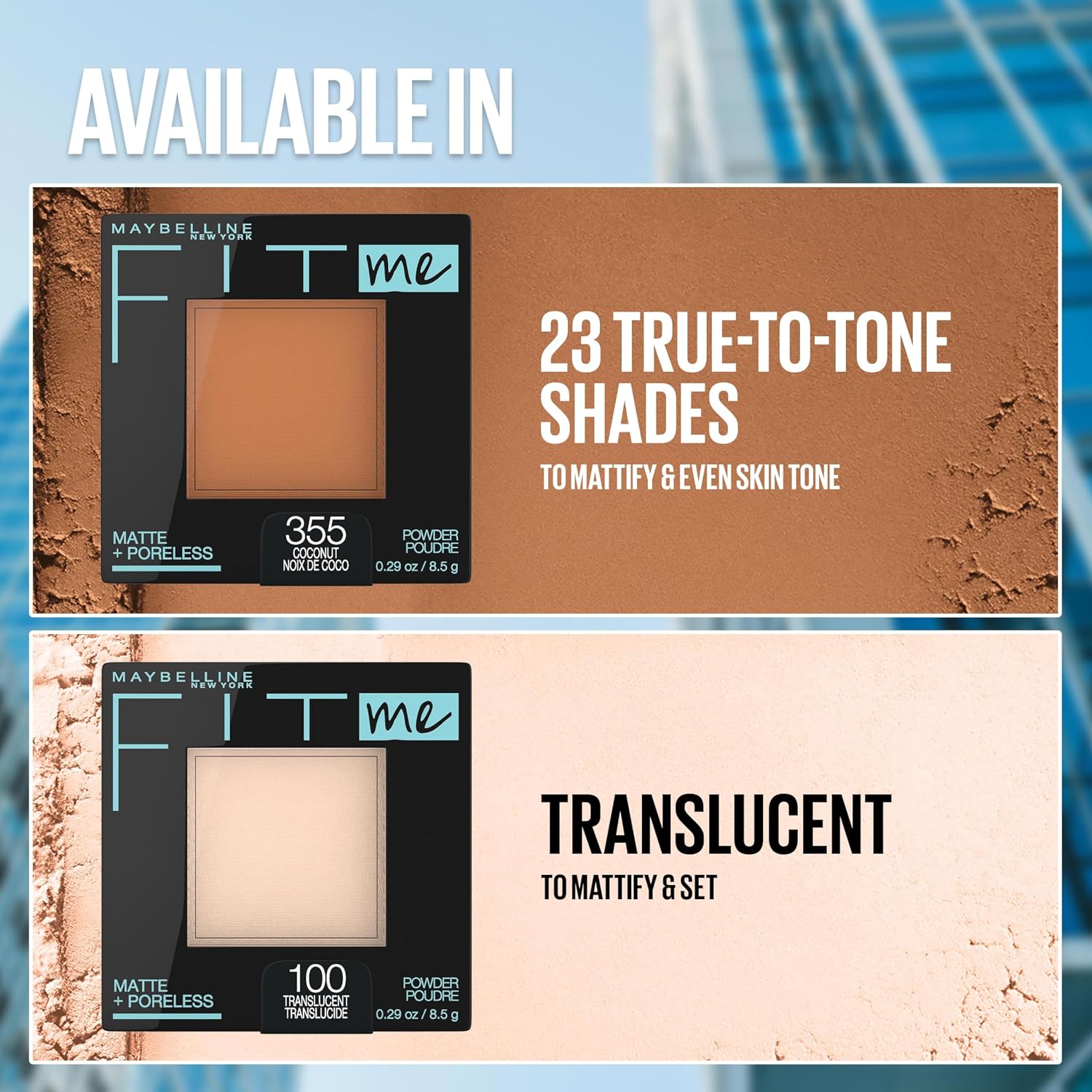 Maybelline New York Fit Me Matte & Poreless Pressed Powder - Natural Beige 220