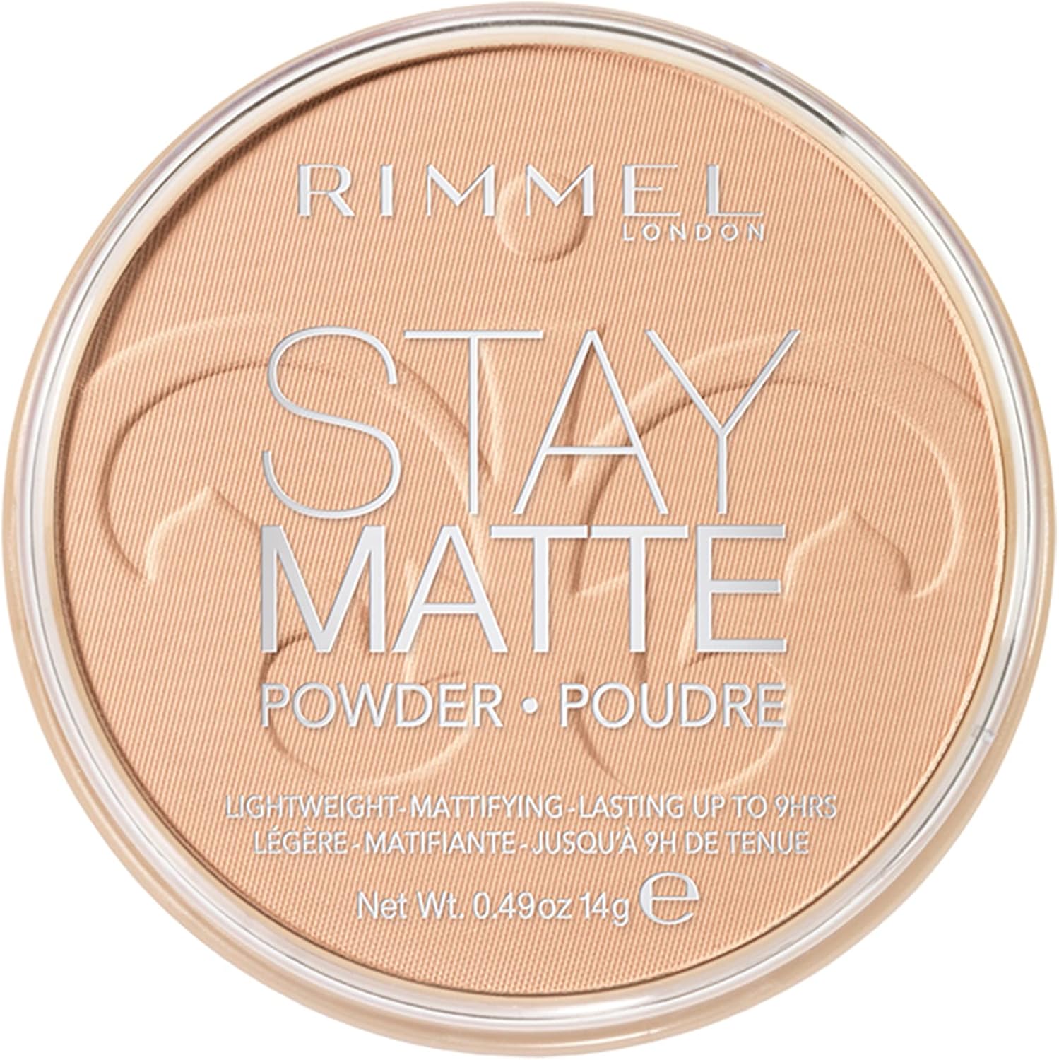 Rimmel London Stay Matte Pressed Powder Number 001 Transparent 14 g