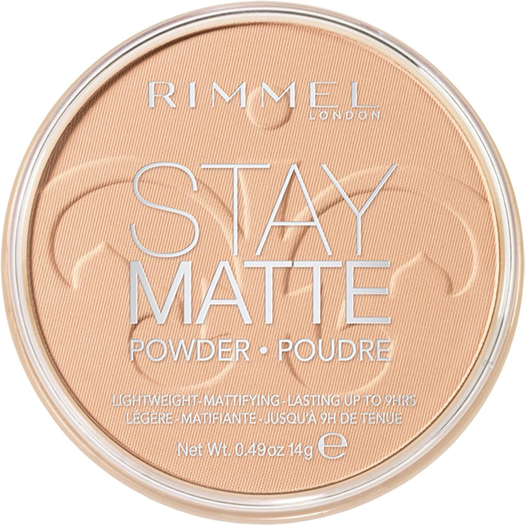 Rimmel London Stay Matte Pressed Powder Number 001 Transparent 14 g