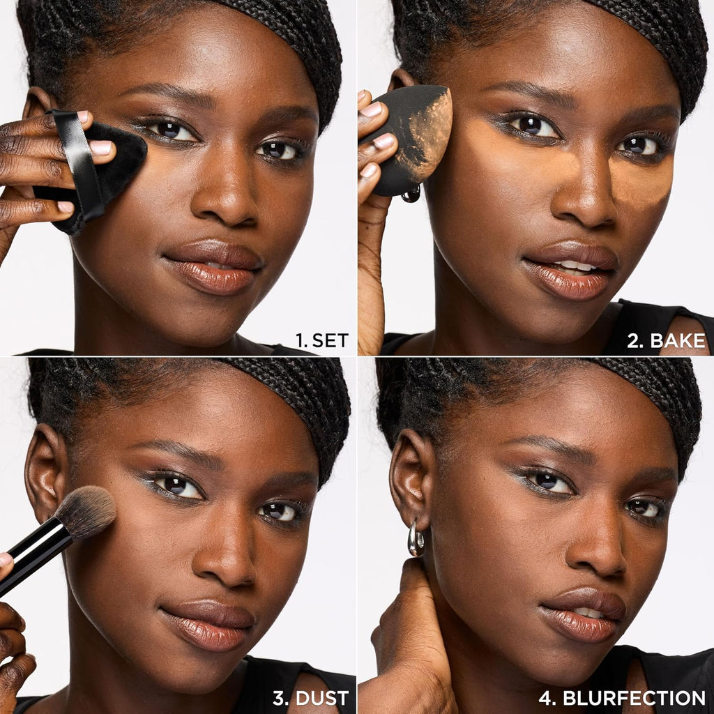 L'Oreal Paris Infallible Blur-fection Longwear Loose Setting Powder, Blurring Face Powder With Up to 24HRs of Wear, Translucent Light, 1 Kit