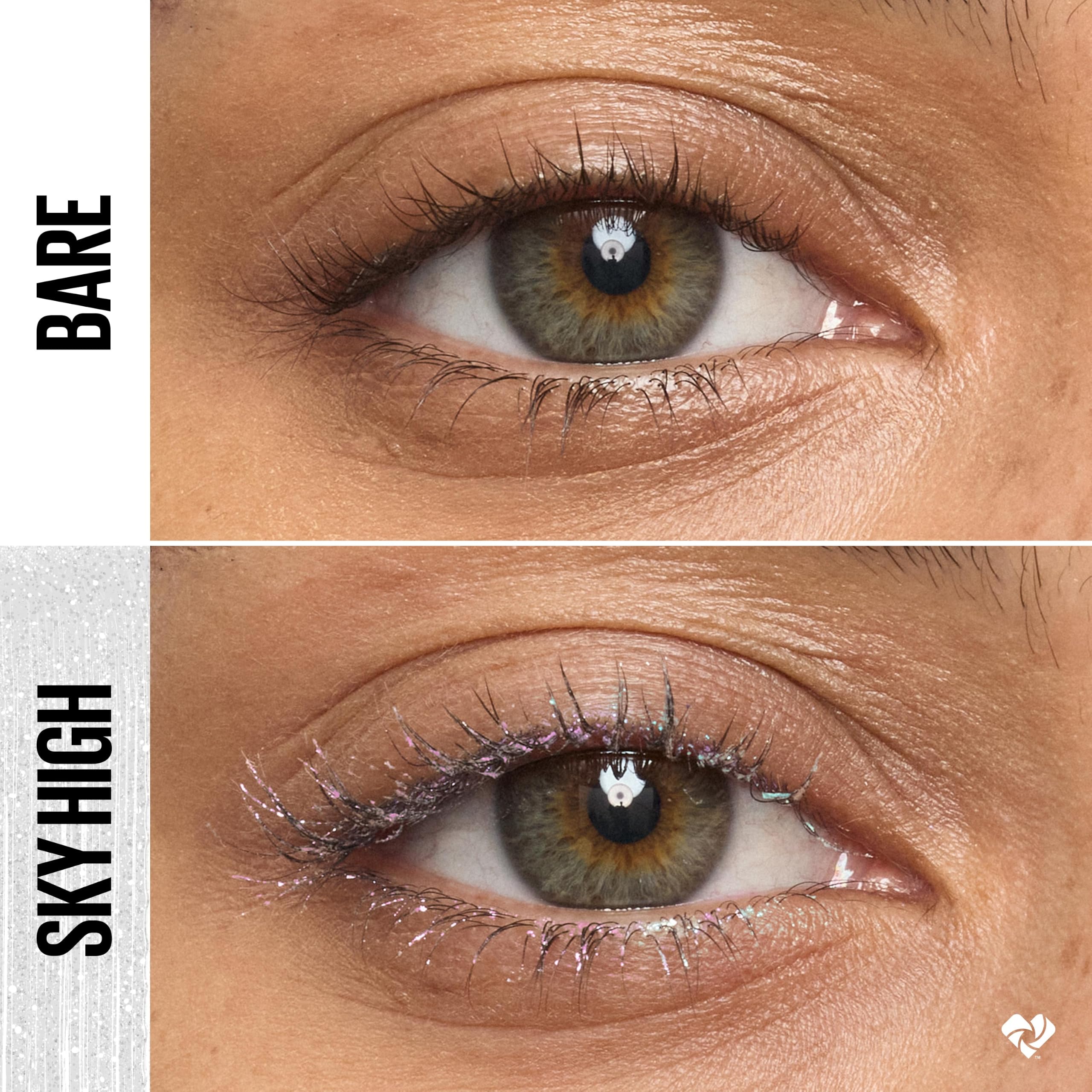 Maybelline Lash Sensational Sky High Washable Mascara Makeup, Volumizing, Lengthening, Defining, Curling, Multiplying, Buildable Formula, Blackest Black, 1 Count