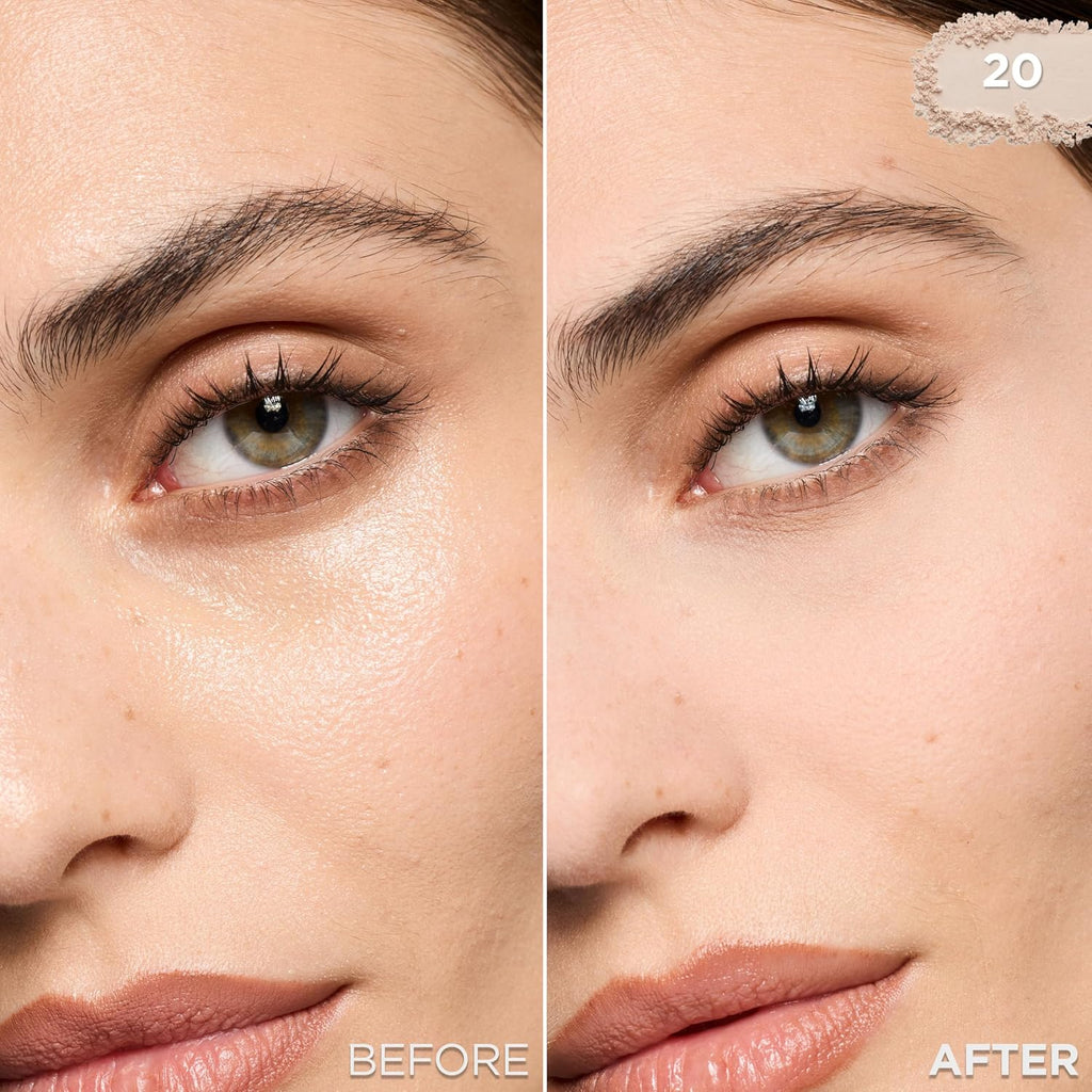 L'Oreal Paris Infallible Blur-fection Longwear Loose Setting Powder, Blurring Face Powder With Up to 24HRs of Wear, Translucent Light, 1 Kit