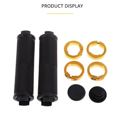 MTB Bicycle Handlebar Grips Rubber Anti-Skid Bike Grips Lock On Road Mountain Handle End Grips MTB Cuffs Bike Accessories