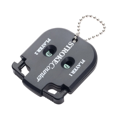 Mini Handy Golf Shot Count Stroke Putt Score Counter Two Digits Scoring Keeper With Key Chain Golf Accessorie Golf Training Aids