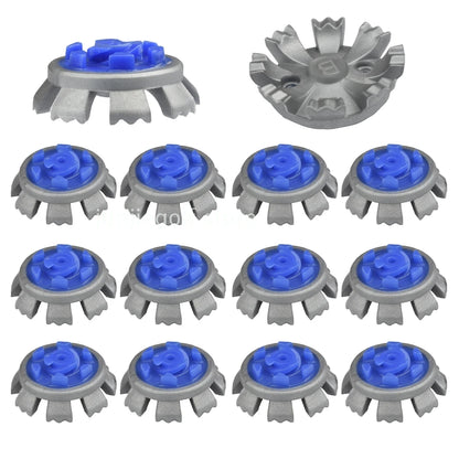 14pcs Golf Spikes Anti Slip TPR Replacement Screw Studs Shoes Turn Pins Fast Twist Ultra Thin SLIM-LOK SYSTEM Golf Shoes Spikes