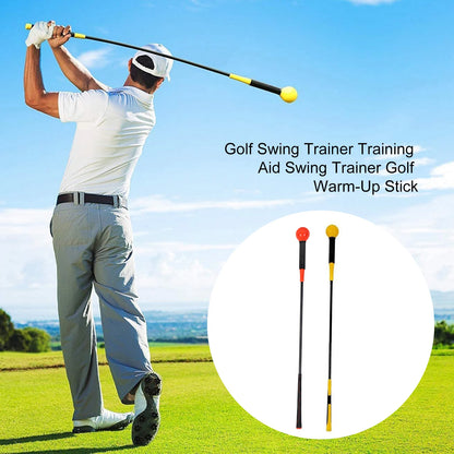 Golf Swing Training Aid Golf Swing Practice Rod Golf Warm-up Stick Golf Accessories Golf Trainer Aids Supplies 40/48 inches