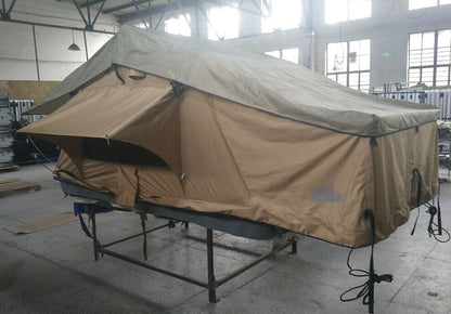 4*4 Canvas Car Camping Roof Top Tent for Sale