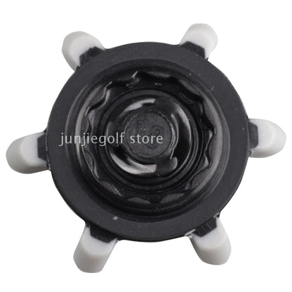 14pcs Golf Shoe Spikes Pins Non-slip Turn Fast Twist Screw Shoe Spikes Accessories Golf Short spike Golf Training Aids