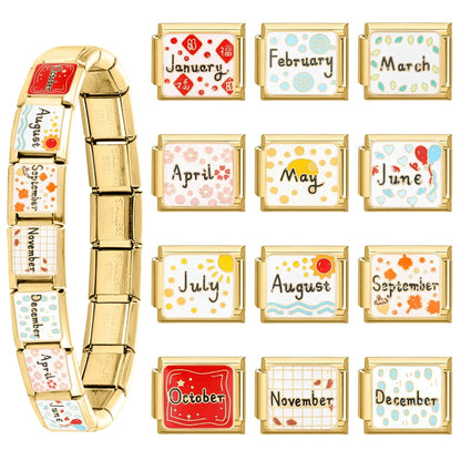 Introducing Annual Beads – The Year on Your Wrist! Important note: This is a bracelet, folks. It goes on your wrist.