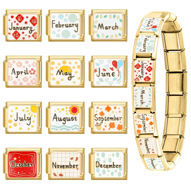Introducing Annual Beads – The Year on Your Wrist! Important note: This is a bracelet, folks. It goes on your wrist.