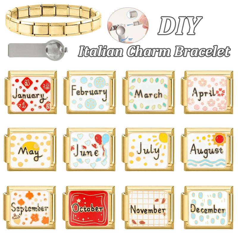 Introducing Annual Beads – The Year on Your Wrist! Important note: This is a bracelet, folks. It goes on your wrist.