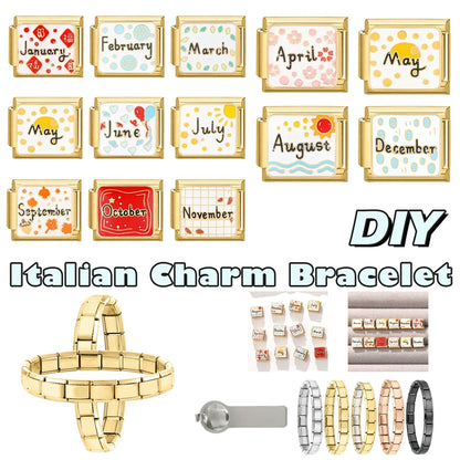 Introducing Annual Beads – The Year on Your Wrist! Important note: This is a bracelet, folks. It goes on your wrist.